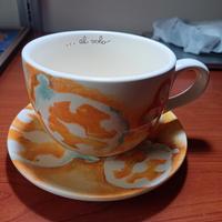 tazza grande thun con piattino