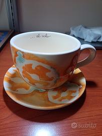 tazza grande thun con piattino