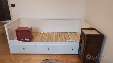 letto divano estraibile singolo/doppio + materasso