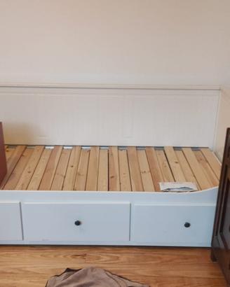 letto divano estraibile singolo/doppio + materasso