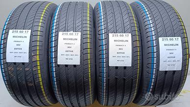 4 GOMME 215 60 17 MICHELIN 2023 RIF4792