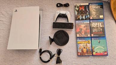 Ps5 CFI-1216A disco, giochi TRATTAB +SSD opzionale