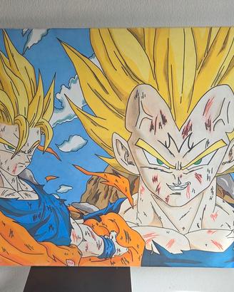 Opera d'Arte Unica su Tela 70×100 - Dragon Ball Z