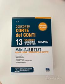 Concorso Corte dei conti NUOVO