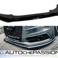 Splitter Spoiler anteriore per Audi A6 C7 S line