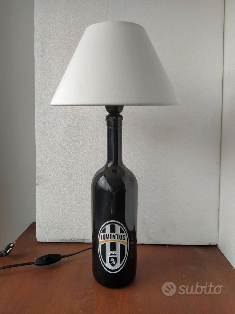 Lampada in bottiglia da collezione logo Juventus - Collezionismo In vendita  a Palermo