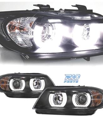 FARI BMW E90 E91 05-08 XENON ANGEL EYES A LED 3D N