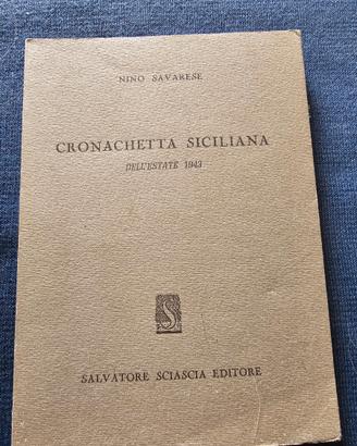 Cronachetta siciliana dell'estate 1943-N.Savarese