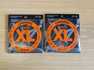 D'Addario Corde per Chitarra ECG23 Luce Cromi