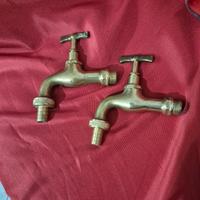 fontana ottone vintage 