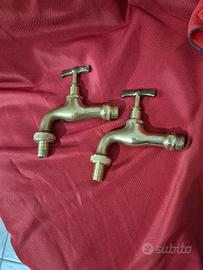 fontana ottone vintage 