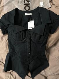 Danielle Guizio Lia Corsetto a bottoni