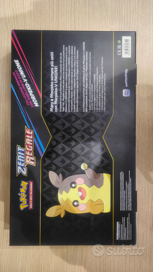 Pokemon Collezione Premium Tabellone Gioco Morpeko-v Unione Zenit