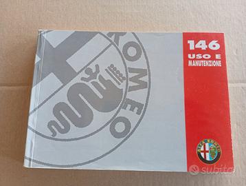 Alfa Romeo 146 Libretto Uso Manutenzione anno 2000