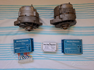 Volvo Penta 2 Alternatori Ample 126 Amp + 3 centra