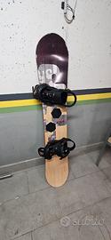 tavola e attacchi snowboard