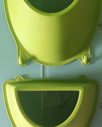 Coppia di contenitori da parete Ikea mod Krokig
