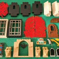 Lotto Lego Muri Porte Finestre Castle