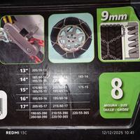 catene auto taglia 8 