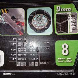 catene auto taglia 8 