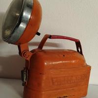 Lanterna portatile, vintage, arancione Big Beam