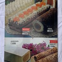 TABELLA TARGA INSEGNA ORIGINALE GELATI SANSON