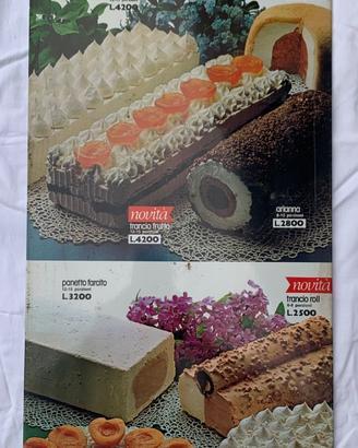 TABELLA TARGA INSEGNA ORIGINALE GELATI SANSON
