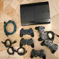 PS3 perfettamente funzionante + 8 giochi 