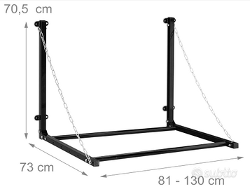 Scaffale Porta Gomme da Parete