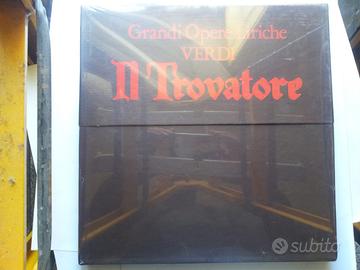 Vinile Il trovatore- Grandi opere liriche VERDI