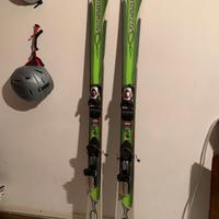 kit sci rossignol new h1.80 + scarponi 44-45+casco