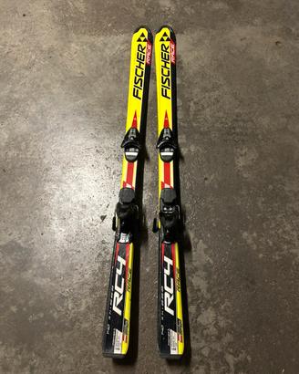 SCI DA GARA FISCHER 140CM+BASTONICINI 105CM