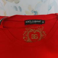T-shirt Dolce & Gabbana Uomo rossa - taglia 42