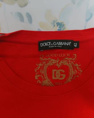 T-shirt Dolce & Gabbana Uomo rossa - taglia 42