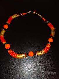 Girocollo Ophelia collana in vetro