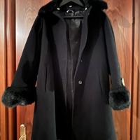 Cappotto in cashmere e lana