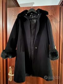 Cappotto in cashmere e lana