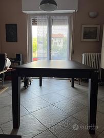 Tavolo in wengé 180x100 h 77