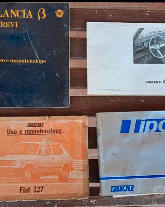 Libretti uso e manutenzione Alfa Romeo Alfasud ecc