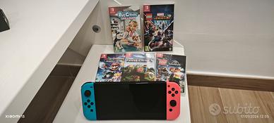 Nintendo Switch completa + 5 giochi – da non perde