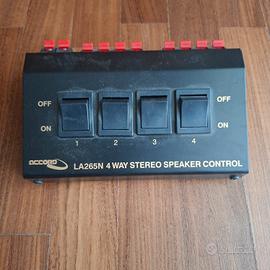 Centralina Selettore Casse Acustiche Accord LA265N