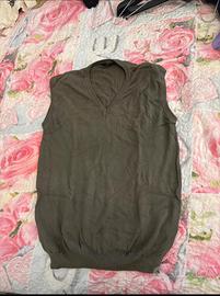 Cardigan uomo smanicato