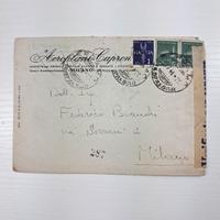 Rarissima busta viaggiata del 1944 Caproni