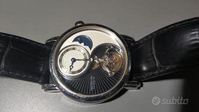 Residence Yin yang silver 37mm orologio automatico