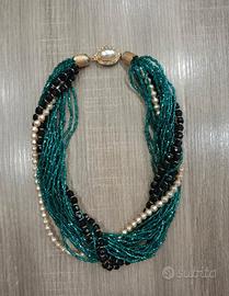 Collana vintage con Swarovski