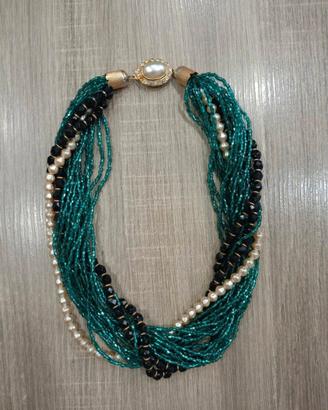 Collana vintage con Swarovski