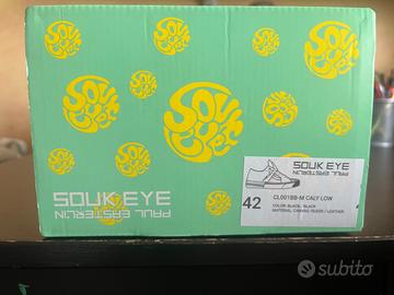 Sneakers SOUK EYE nere unisex – NUOVE – taglia 42