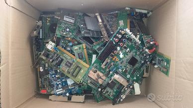 Materiale elettronico x recupero metalli preziosi