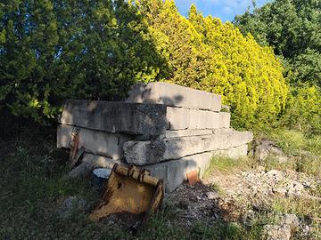 Zavorre contrappesi in cemento - gratis