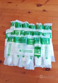 20 set da 4 (biodegradabili e compostabili)